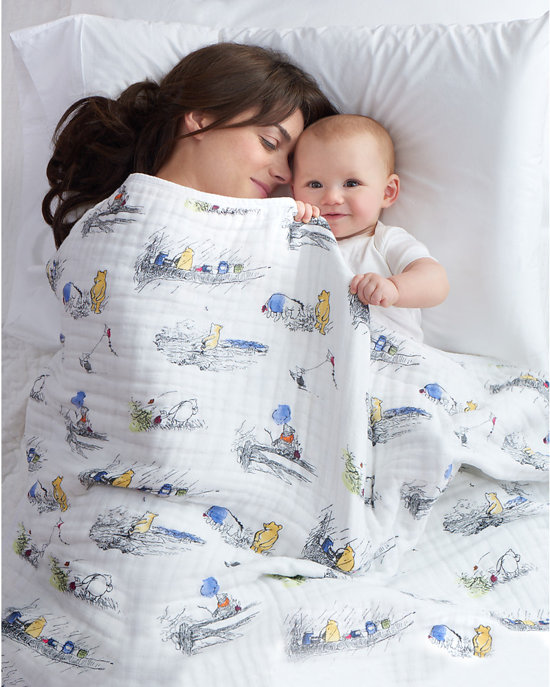 winnie the pooh muslin swaddle